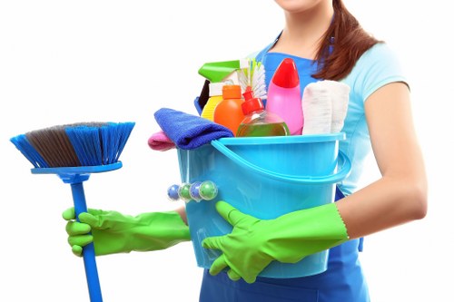 Clean and tidy living room representing house cleaning in SW13