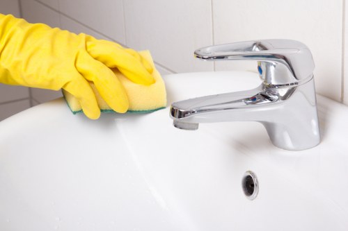 Domestic cleaners in SW13 performing deep cleaning tasks