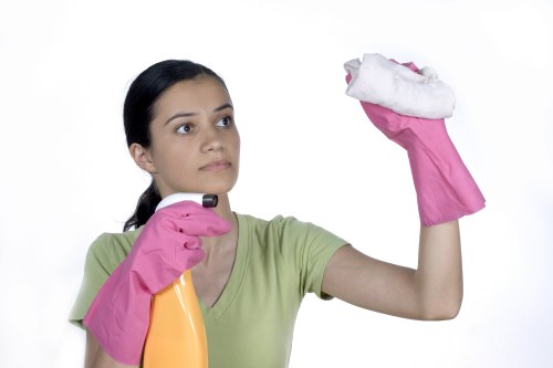 Carpet care specialist working on a wool carpet in SW13