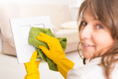 Deep cleaning treatment removing stains from a carpet in SW13
